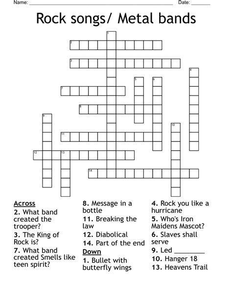 famous group crossword clue|famous rock band crossword puzzle.